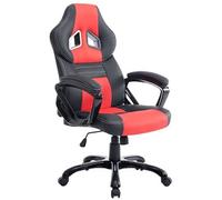 CLP Fauteuil de bureau / Gaming Pedro , Noir / Rouge
