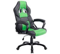 CLP Fauteuil de bureau / Gaming Pedro , Noir / Vert