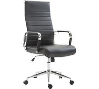CLP Fauteuil de bureau Kolumbus similicuir , Noir