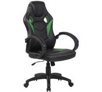 CLP Fauteuil de bureau Magnus en similicuir , Vert
