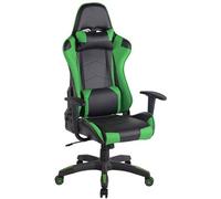 CLP Fauteuil de bureau Miracle V2 Similicuir , Noir / Vert