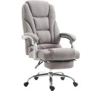 CLP Fauteuil de bureau Pacific en tissu , Gris Gris G