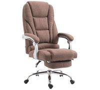 CLP Fauteuil de bureau Pacific en tissu , Marron