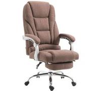 CLP Fauteuil de bureau Pacific en tissu , Marron Marron G