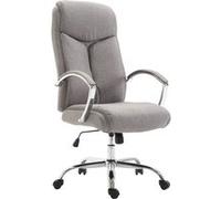 CLP Fauteuil de bureau XL Vaud tissu , Gris Gris G
