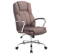 Fauteuil de bureau Big Xanthos en Tissu - CLP - Capacité de charge 210 kg - Marron