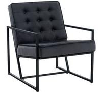 CLP Fauteuil lounge Avon en velours , Gris