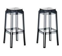 2er Set Barhocker Fox, transparent