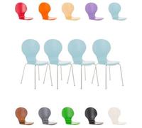 -CLP-Lot de 4 chaises empilables en bois Diego-Array