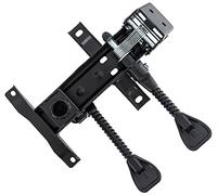 CLP Mécanisme De Contrôle D'inclinaison A 2 leviers pour Fauteuil De Bureau Pacific I Pièce De Rechange pour Sièges De Travail, Couleur:Noir