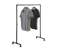 CLP Portant à vêtement Jersey , Noir /120 cm