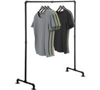 CLP Portant à vêtement Jersey , Noir /120 cm Noir G