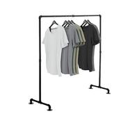 CLP Portant à vêtement Jersey , Noir /150 cm