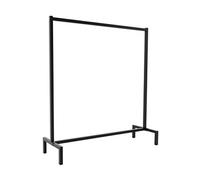 CLP Portant à vêtement Melva dans le style industriel , Noir /120x38x120