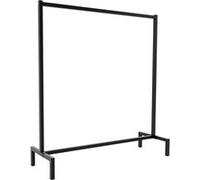 CLP Portant à vêtement Melva dans le style industriel , Noir /120x38x120 Noir G