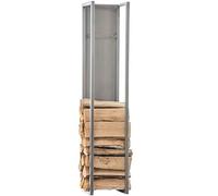 CLP Porte-bûches Spark , Acier inoxydable/140 cm Acier inoxydable G