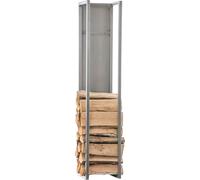 CLP Support pour bois de cheminée Spark,acier inoxydable 160 cm