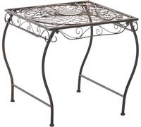 CLP Table de Jardin en Fer Zarina, Table d appoint Romantique Style Art Nouveau, pour Jardin, terrasse et Balcon, avec Patins de Protection | Couleur Bronze