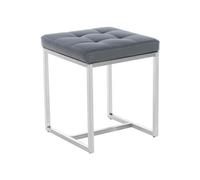 CLP Tabouret cuisine Barci similicuir , Gris