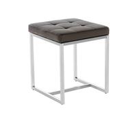 CLP Tabouret cuisine Barci similicuir , Marron