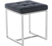 CLP Tabouret cuisine Barci similicuir , Noir Noir G