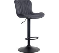CLP Tabouret de bar Linus,blanc similicuir