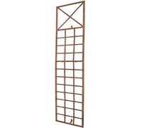 CLP Treillis métallique 200 cm de Haut Trigo, Support Robuste pour Plantes grimpantes, Fixation Murale, Style Moderne, Couleur:Marron Antique