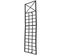 CLP Treillis métallique 200 cm de Haut Trigo, Support Robuste pour Plantes grimpantes, Fixation Murale, Style Moderne, Couleur:Bronze