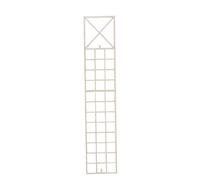 CLP Treillis métallique Trigo ŕ Fixer au Mur I Treillis pour Le Mur I Treillis en métal laqué I Disponible en différentes Couleurs, Couleur:crčme Antique