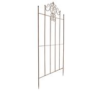CLP Treillis Paula de style rustique,brun antique