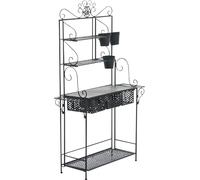 CLP XL Étagère à plantes Shine,noir