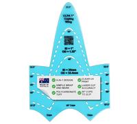 CLPA Coping Wing Master 2,5 cm : outil ultime de tuyauterie et de soudage, gabarit de selle de précision pour tuyau, encoche et guide de coupe, idéal pour le raccord de tuyaux, marquage et adaptation