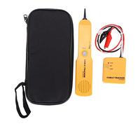 CLPEEN Testeur de Câble RéSeau, DéTecteur de Ligne TéLéPhonique Portable Testeur de Court- RéSeau RJ11 Câble RJ11 Tracke