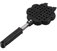 CLQ Moule À Gaufres Antiadhésif 14Cm Treillis Muffin Gâteau Barbecue Steak Petit Déjeuner Pot Plaque Cuisine Gaufre Moule De Cuisson