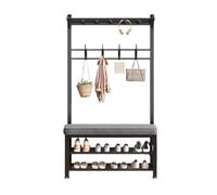CLQYXRMVC Banc à Chaussures pour l'entrée Porte-Manteau ménager Simple et Multifonctionnel, Tabouret à Langer, Porche, Rangement de vêtements, Sol, Porte Verticale Banc d'entrée(60cm)
