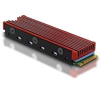AXAGON Refroidisseur pour M.2 SSD 2280 rouge G