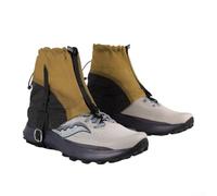 CLS Guêtres de randonnée, anti-déchirures, chevilles basses 2.0 améliorées, imperméables, légères, housses de raquettes à neige pour désert tout-terrain (doré)