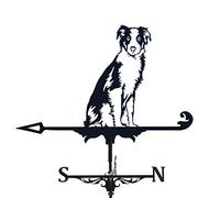 CLSDRHX Decorative Stainless Steel Weather Vane, Wall Decoration for Gardens and patios