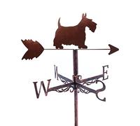 CLSDRHX Pile de Vane à Vent Anciennne Colossale Schnauzer pour, Terrasse Décorations d'Échafaudage