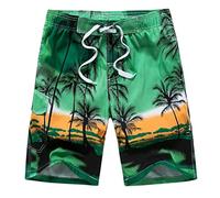 CLSDRZC 6XL Plus Size Swimwear Men Summer Holiday Swimming Trunks Print Swimsuit Beach Wear Bermuda Short Surf Board