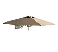 CLSDRZC 87/98inch Table Umbrella, Shade Outdoor, Round Hanging Umbrellas, with 8 Ribs, Sun Protection Windproof, for Pool, Garden Parasol Umb