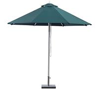 CLSDRZC 8ft/2.5m Patio Parasol Outdoor Sun Shade Market Table Umbrella for Garden, Lawn, Deck, Backyard Pool, 8 Ribs, No Base