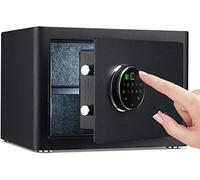 CLSDRZC, Armoire imperméable Ignifuge S de Luxe Petite sécurité de Maison avec Verrouillage d'empreintes digitales biométriques, Code numérique électronique, Cash, Bijoux, Main, munitions,