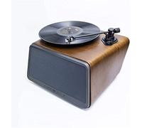 CLSDRZC Boîte à musique Platine vinyle Lecteur de disque Support Multi-Fonction Bluetooth Lecteur Haut-parleurs Platine vinyle Disques Platine Lecteur Vinyle-toRecord pour divertissement Décoration de