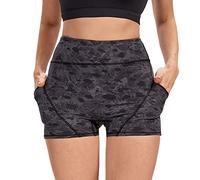 CLSDRZC Cravate sans Dye Yoga Short féminin Vêtements extérieurs de Fitness Sportif Sportif Porte Femme Courir Le Cyclisme entraîne Legging