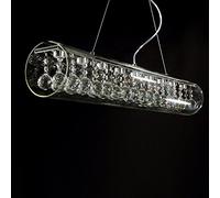 CLSDRZC Crystal, Chrome Ceiling Light Living Room Bedroom Restaurant,White Light