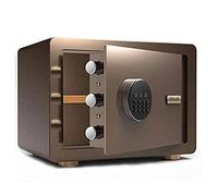 CLSDRZC, Fireproof Imperproof Deposit Assurance S for, Electronic Motword Key Key Cabinet avec Système d'alarme - Cash - LOR -35X25X25CM (Couleur pour Le Bureau à Domicile (Coff