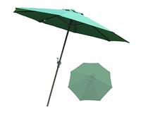 CLSDRZC Garden 7.5' Parasols Double Top Patio Sun Umbrella, Perfect for Outdoor Yard, Beach Commercial Event Market, Camping, Pool Side Good