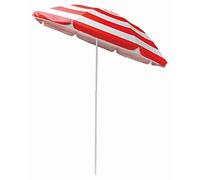 CLSDRZC Garden Parasol Garden Beach Parasol Outdoor Sun Shade Sun Umbrella Tilting Red Stripe Patio Umbrella Garden Umbrella Sun Shade Canopy