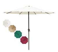 CLSDRZC Garden Parasol,Umbrella 10Ft/9Ft Outdoor Table Market with Crank Sun Protection, Parasol Balcon, Umbrella Portable for Terrace,Balcony, Backyard, Coffee Bar